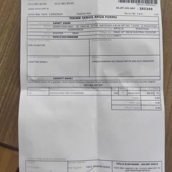 Teknosa Dan Alına Onvo Şikayeti Hakkında