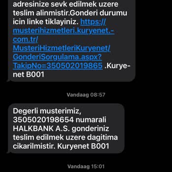 Kuryenet Kargom Gelmedi İptal