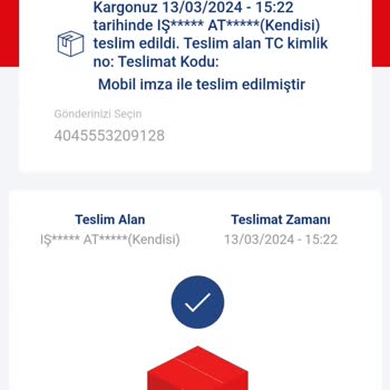 Aras Kargo Kargomu Kim Aldı