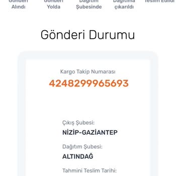 Aras Kargo'nun Kargomu Kapının Önüne Bırakıp Gitmesi.