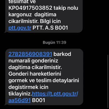 PTT Kargo Osmangazi Pkdm Kargo İşinizi Yapın Lütfen!