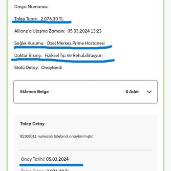Merkez Prime Hastanesi (Gebze) Gebze Merkez Prime Hastanesi- Fizik Tıp Ve Rehabilitasyon Bölümü