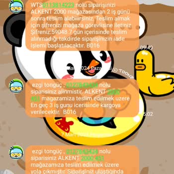 Watsons Online Alışveriş Teslim Kodu Gelmedi