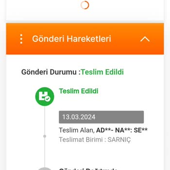 MNG Kargo Kargomu Tanımadığım Şahsa Teslim Etmiş