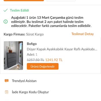 Sürat Kargo Kuryesi 24kg Olan Kargomu Daireme Çıkarmadı