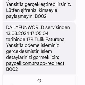 Dailyfun Bilgim Dahili Dışında Abonelik Yapmışlar