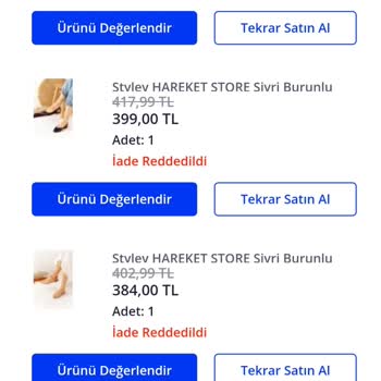 Pazarama Pişmanlığı. Artık Asla!