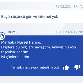 TurkNet İnternet Üç Gün Oldu Yok