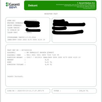 Binance TR Param Hesaba Yatırılmadı
