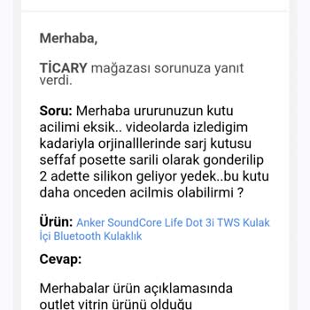 Ticary Ve Epttavm Ürün İadesi Almıyor.