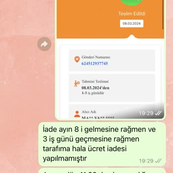 Mamavadisi Yanlış Ürün Ve Para İadesi