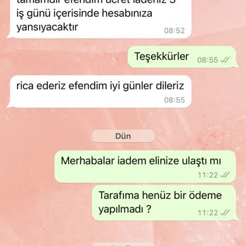 Mamavadisi Yanlış Ürün Ve Para İadesi