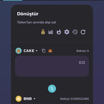 Web3 Pancakeswap Coin Alış Satış Olmuyor
