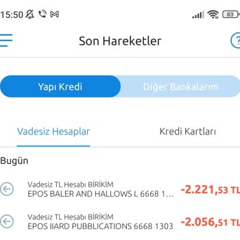 Yapı Kredi İnternet Bankacılığından İzinsiz Para Çekilmesi