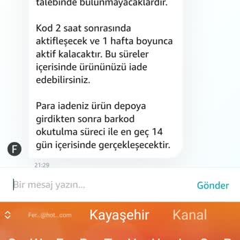Amazon.com.tr Müşteri Mağduriyeti!