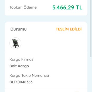 Ebebek Ve Bolt Kargo Paramı İade Etmiyor