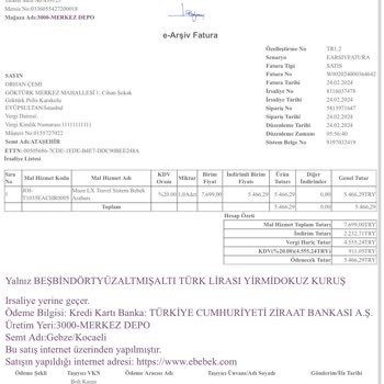 Ebebek Ve Bolt Kargo Paramı İade Etmiyor
