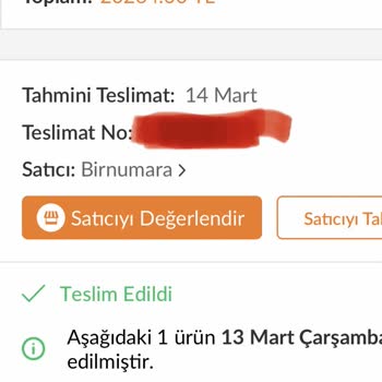 Trendyol'dan Ürün Sipariş Ettim Satıcı Ürünümü Göndermedi