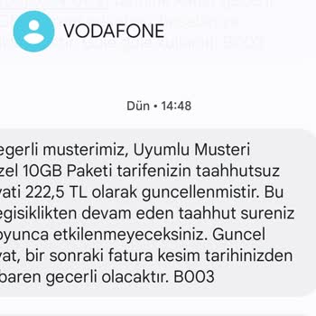 Vodafone Müşteri Hizmetleri Hakkında