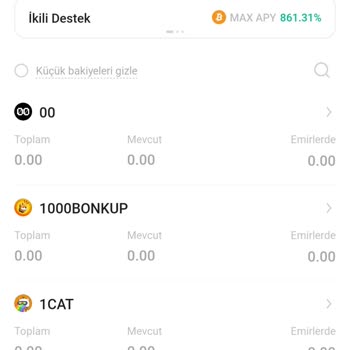 Kucoin Hesabımdaki Paraları Sıfırlamış