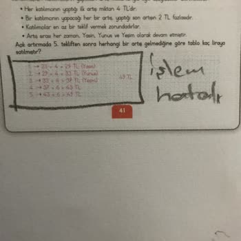 Bilfen Yayıncılık Bilfen 2. Sınıf Problemler Soru Bankası Hataları