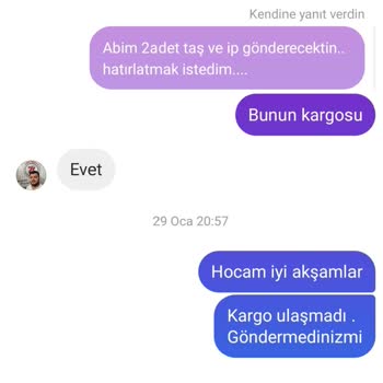Zeyrek Tesbihcilik Satın Alınan Tesbihin Eksik Ve Defolu Olması