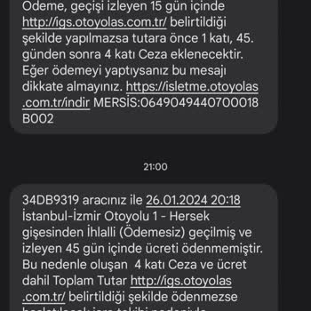 HGS Bakiyeden Ücreti Çekmeyip Ceza Uyguluyor