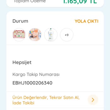 Ebebek Den Sipariş Ettiğim Ürünler 1 Aydır Hala Gelmedi