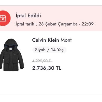 Boyner Yanlış Ürün& Ürün İptali& İade Gerçekleşmemesi