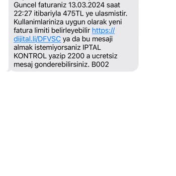 Turkcell Faturalı Hattımın Taahhüdü Bitmiş