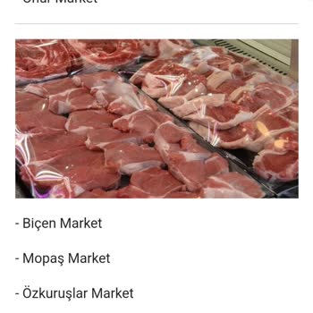 Mopaş Hipermarket Sabitlenmeyen Et Fiyatları