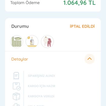 Ebebek Siparişimi Habersiz İptal Etti