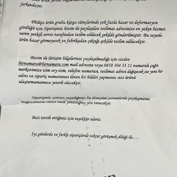 Trendyol Philips Kahve Makinesi Yerine Kağıt Parçası Gönderdi!