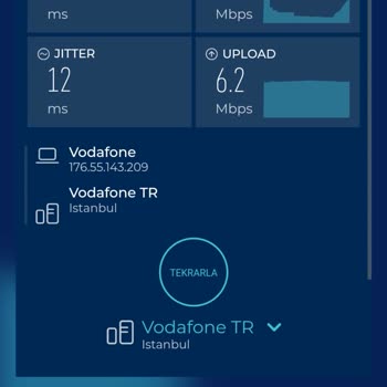 Vodafone Mobil İnternet Ağırlığı