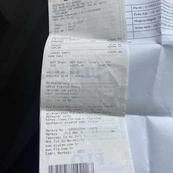 FLO Ayakkabı Spor Ayakkabımda Meydana Gelen Gariplik