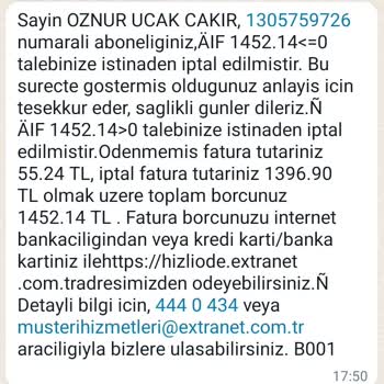 Telekom Gibi Tanıtıp, Taahhüt Bitiyor Diye Extranet Abone Ettiler