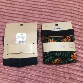 Mavi Boxer Değişim Yapılmıyor