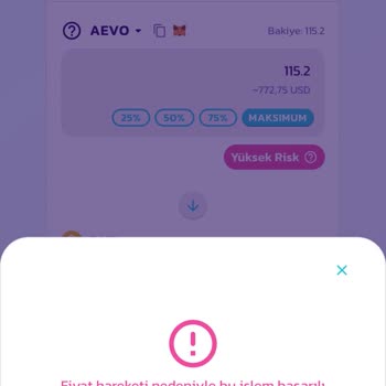 PancakeSwap Web3 Cüzdanı Ve Pancakeswap İşlem Sorunu