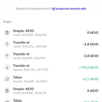 PancakeSwap Web3 Cüzdanı Ve Pancakeswap İşlem Sorunu