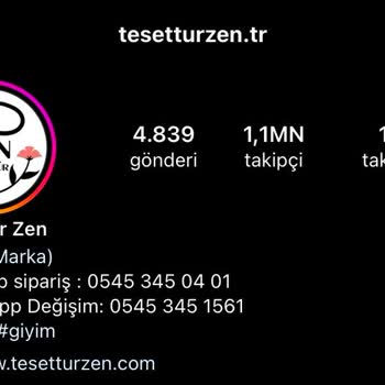 Zeynep Boutique (Zen Tesettür) Değişimde İlgisiz Firma