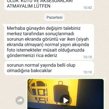 A101den Onvo Marka 65 İnç TV Aldım TV'de Bulutlanma Mevcut