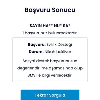 İBB - İstanbul Büyükşehir Belediyesi Evlilik Desteği Yardım Edilmiyor