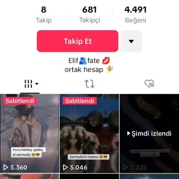 TikTok Özel Hayatimi Paylaşmak