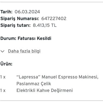 Tchibo Espresso Makinesi Pişmanlıktır