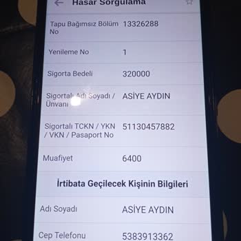 DASK (Doğal Afet Sigortaları Kurumu) Deprem Sonrası Hasar Gören Evim İçin Yardım Bekliyorum