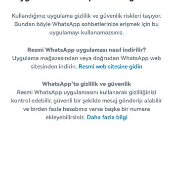 Huawei Resmi WhatsApp Sorunu