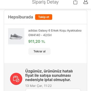 Hepsiburada Devamlı Sipariş İptal