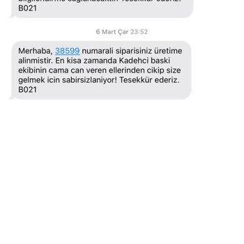 Kadehci.com Ürün Teslimatında Yaşanan Gecikme Ve İletişim Sorunları