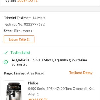 Trendyol Birnumara.com Satıcısı Para Alıp Ürün Göndermiyor