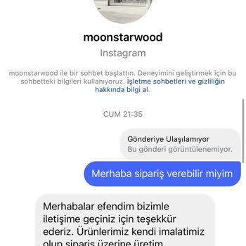 Moonstarwood (Instagram) Moonstarwood ( Ahşap Üretim Sanayi )